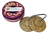 Tingsha/Tibetan Meditation Bell/Finger Cymbals with free Silk Case by Nepalese Handicraft Zone (2.8
