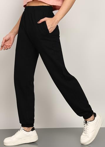 Image of Rock Paper Scissors Women's Cotton Joggers - Soft & Breathable Sweatpants with Pockets - Casual, Lounge & Activewear