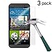 HTC One M9 Screen Protector, TANTEK [Bubble-Free][HD-Clear][Anti-Scratch][Anti-Glare][Anti-Fingerprint]Tempered Glass Screen Protector for HTC One M9 / HTC M9 [2015],[Lifetime Warranty]-[3Pack]