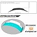 MCARCAR KIT Real Carbon Fiber W218 Trunk Spoiler for Mercedes Benz CLS Class 2012-2018 CLS63 CLS350 CLS400 CLS500 CLS550 AMG Auto Car Rear Boot Lid Highkick Wing Lip Factory Outlet (CLS-Class)