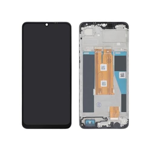 Mobilte TM Compatible avec Ecran Complet Noir Realme C61 (avec Châssis)