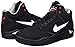 Nike Men's Air Flight Lite Mid Sneaker, Black White Varsity Red, 11 UK