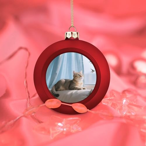 Boule de Noël chat et hirondelle le cadeau idéal pour le sapin - 8