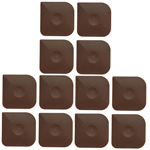 STOBAZA 3sets Heat Resistant Skillet Scraper Multi-functional Baking Scraper Kitchen Cleaning Tool 4pcs*3