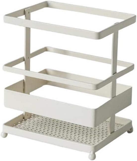 Kitchen Utensil Holder Utensil Holder, Square Cutlery Drainer Sink Caddy, Cutlery Organiser for Kitchen Utensil Cooking Utensil Holder