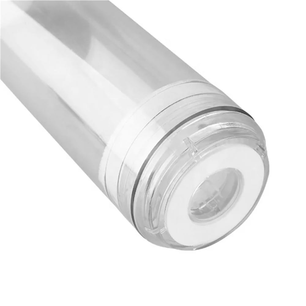 10-Inch/5-Inch Reusable Empty Clear Cartridge for The Resin, Water Filter Tools for DIY