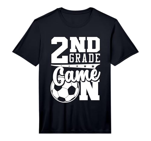 2nd Grade Game On Back to School Soccer Boy Second Grade Performance T-Shirt