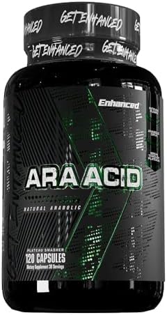 Enhanced Labs Arachidonic Acid (ARA) Muscle Building Supplement,1...