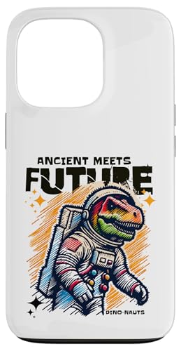 Dino Astronaut Ancient Rex Future Fusion Art Space Explorer �X�}�z�P�[�X iPhone 13 Pro �p