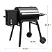 Brisk It Zelos-450 Electric Wood Pellet Smoker Grill – A.I. Smart BBQ Grill with WiFi, 450 sq.in Cooking Area,7-in-1 Outdoor Grill & Smoker, PID Controller (Up to 500°F), Meat Probe