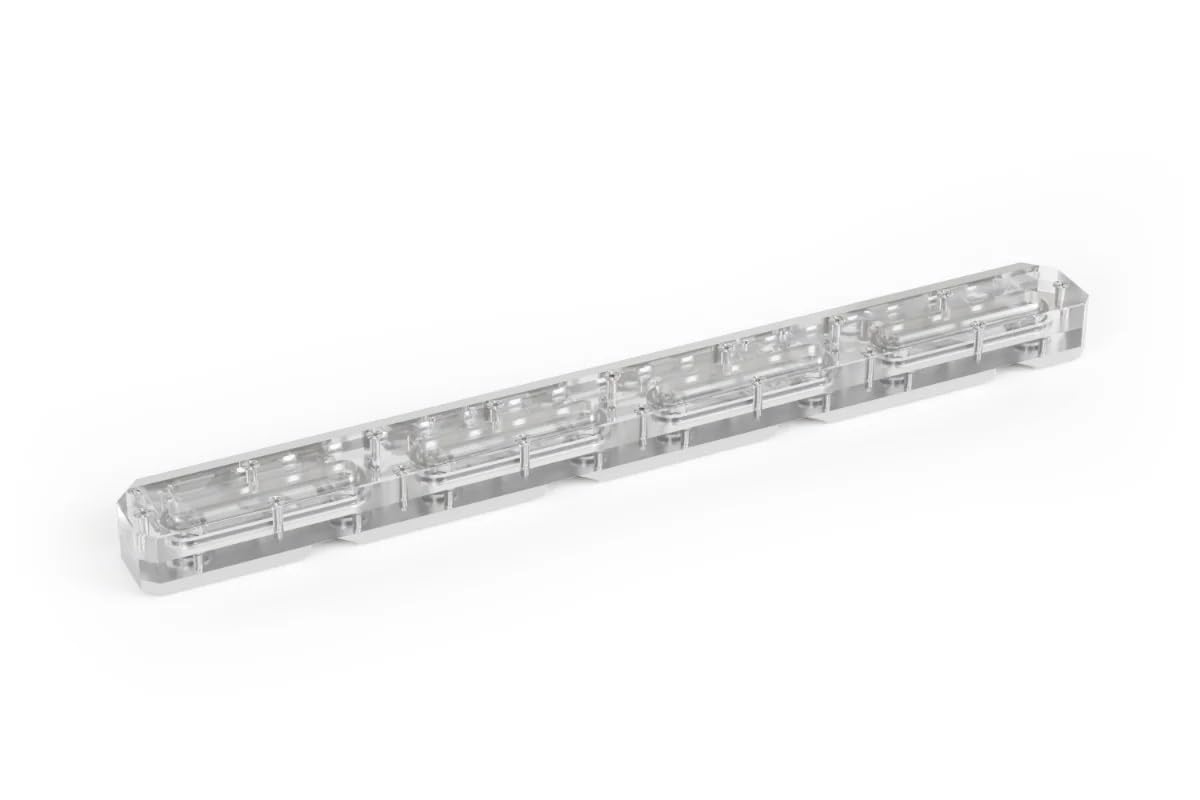Alphacool Apex Manifold 360mm (14678) - Transparenter aRGB-Verteiler f?r Custom-Watercooling