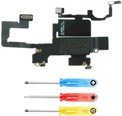 MMOBIEL Earpiece Speaker Compatible with iPhone 12 Mini 2020 - Earspeaker/Ear Piece Replacement - Incl. Proximity Sensor and Screwdrivers