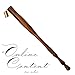 Ornamental Calligraphy Oblique Nib Pen Holder with Multi-Fit Brass Flange Right Handed Dip Pen with online content by Penmen United (Light/Medium/Dark Brown)