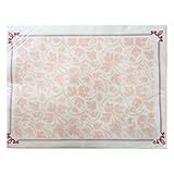 Fabricado en Italia Magie di Casa Mantel individual desechable blanco 30 x 40 cm Paquete de 100 unidades
