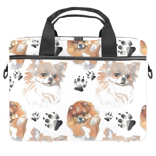 Sac bandoulière ordinateur 13 pouces étui tablette aquarelle multicolore