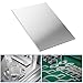 2 Pack Aluminium Sheet, 12 x 7 Inch, 1/4 Inch Thickness, 6061 T6 Aluminium Sheets, Aluminum Flat Stock, by GENHAKON