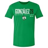 500 LEVEL Hugo Gonzalez Boston Celtics Elite Shirt (Kelly Green, Large)