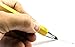 TROIKA ZIMMERMANN 5,6 – PEN56/YE – Carpenter's pencil – clutch pencil (5.6 mm HB lead) – centimetre/inch ruler – 1:20 m/1:50 m scale – brass – laquered – yellow – TROIKA-original