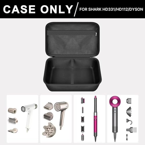 Boîte pour brosse rotative à air chaud Shark HyperAir support rigide