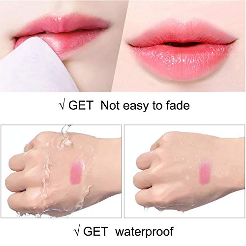 3 Pack Aloe Vera Lipstick, Lemonsac Long Lasting Nutritious Lip Balm Lips Moisturizer Magic Temperature Color Changing Lip Gloss (3Pcs) #TOP5