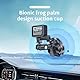 TELESIN Saugnapf Autohalterung für GoPro Hero 13 12 11 10 9 DJI Action 5 Pro 4 3 Pocket Insta360 X5 X4, Windschutzscheibenfenster-Armaturenbretthalterung, Marine-Autohalterung, Action Kamera Zubehör