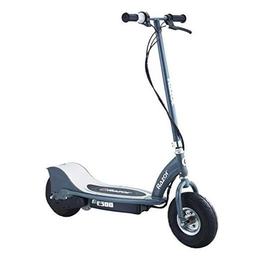 Razor 13113614 E300 Electric Scooter - Matte Gray