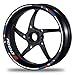 PROFILETEC.COM FELGENRANDAUFKLEBER passend für BMW S 1000 R Moto GP Style Felgenaufkleber blau-rot (GP Race V)