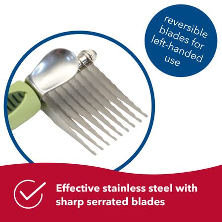 image for Coastal Pet Safari Dog De-Matting Comb - Dog Grooming Brush for Coarse