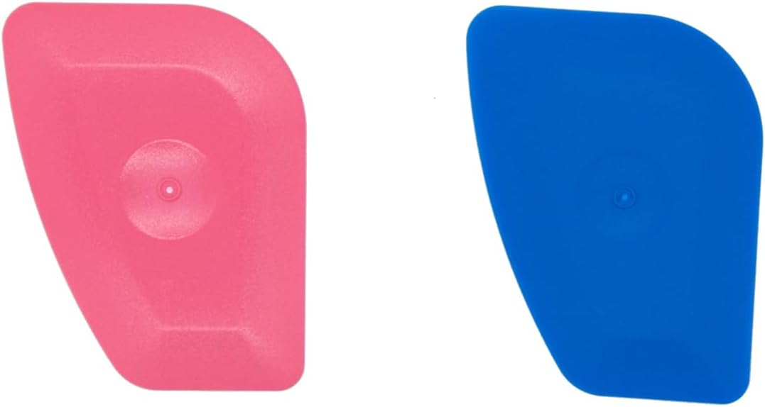 10pcs Small Vinyl Scraper Tool - Plastic Multi-Edge Hard & Soft Card for Cars & Home Use, Window Tint, Vinyl Wrap Install, Decal & Sticker Removal - Bubble-Free Application