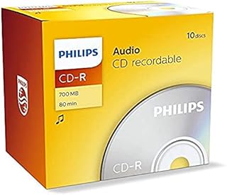 Philips CDR 80min 700MB Audio 10Pack puste płyty CD