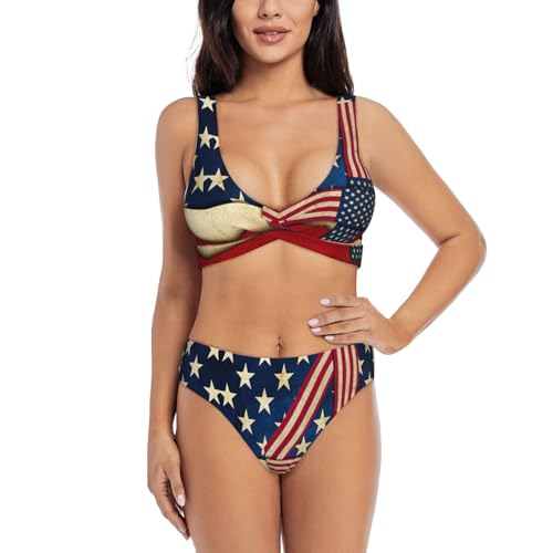 Maillot de bain deux pièces parfait pour vos pool parties du 4 juillet