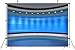 BELECO 9x6ft Fabric Blue News Studio Backdrop News Broadcast Hall News Room TV Show Program Background Business Study Portrait News Live Streaming Photo Studio Props