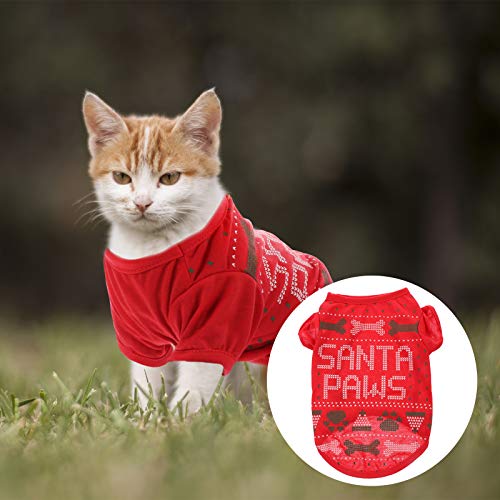 Roupas para animais de estimação Roupas de Natal para Cachorro com Roupas de Animais de Estimação Ad