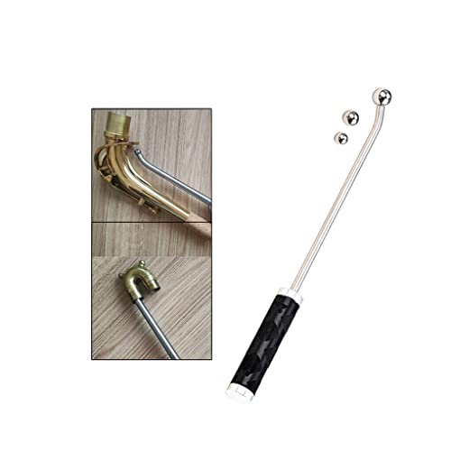 BEALIFE Boules Saxophone Lisse Antirouille Saxophones Tige Finition Chrome Accessoire D'orchestre Musique Cadeau École Bande Français – vue 7