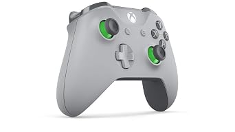 Microsoft Wireless Controller - Grey/Green - Xbox One