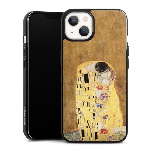 Coque silicone iPhone 13 peinture Gustav Klimt pour éviter les rayures