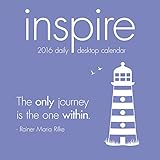 Inspire Desk Calendar by TF Publishing 2016