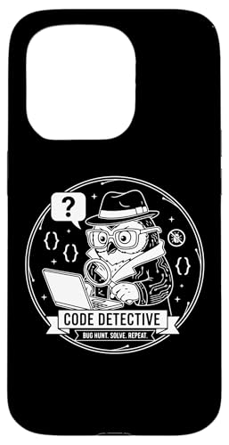 Code Detective �o�O�n���g ���� ���s�[�g �\�t�g�E�F�A QA �G���u���� �X�}�z�P�[�X iPhone 15 Pro �p