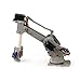ZERVA Industrial Robots arm Scaled Model 6DOF Robot arm, for Teaching and Experiment 6-Axis Desktop Robotic Arm (Size : Full Set)