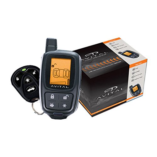 Avital 5305L 2-Way Remote Auto Car Start Starter & Alarm Security Replaced Top