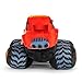 Jay Franco Monster Truck Plush Pillow Buddy - Soft Plushie Stuffed Pillow, Red - Blaze