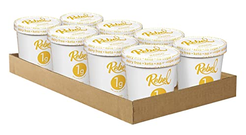Rebel Sorbet - Low Carb, Low Calorie, Keto (8 Count) (Mango)