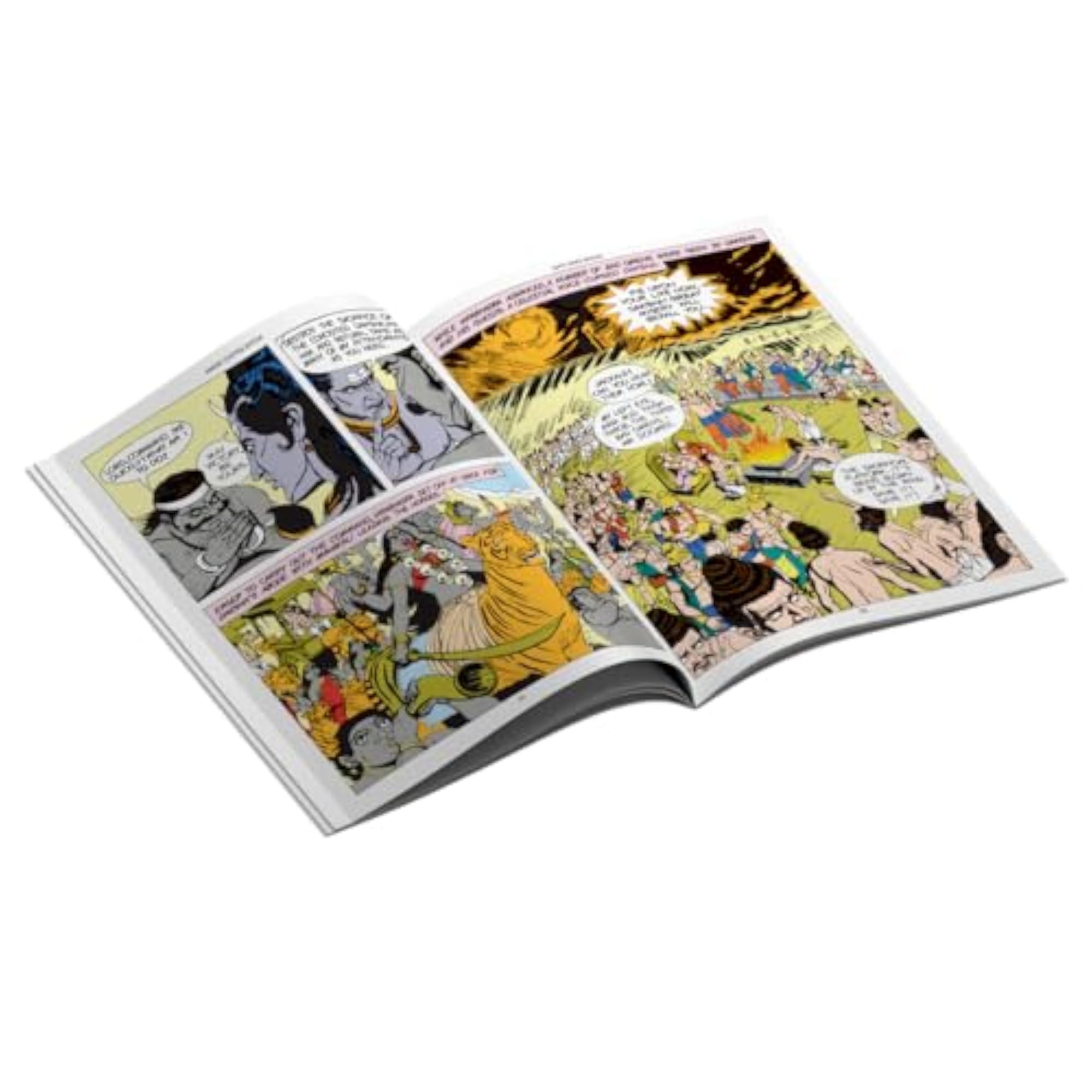 Sati and Shiva Illustrated Comic Book