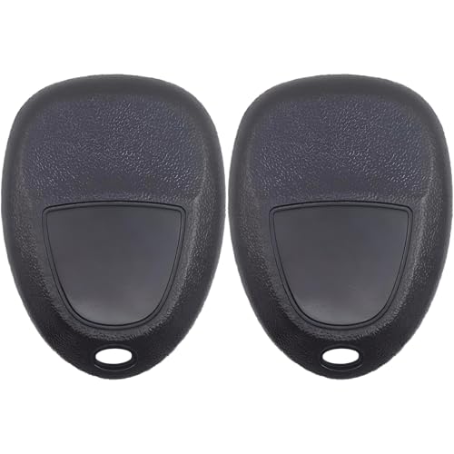 Replacement Key Fob with Remote Engine Start for GMC Sierra 1500 (2007-2013), Sierra 2500 HD & 3500 HD (2008-2014), 4-Button Truck Keyless Entry Transmitter, FCC ID: OUC60221, OUC60270 (2-Pack) by KeylessNorth - Used condition - Image 2