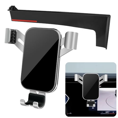 LUNQIN Car Phone Holder for BMW 7 Series 2023 2024 2025 2026 and BMW i7 2023-2026 Auto Interior Accessories Best Cell Phones Mount Cellphone Mobile Cradle Charging Navigation Screen Stand Accessory