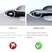 No Adhesive Snap-on Car Door Handle Cover Protector Compatible for Toyota 2018-2020 2021 2022 2023 2024 2025 2026 Camry 2019-2026 Corolla 2019-2022 Avalon 2016-2026 Prius 2020-2024 Venza Accessories