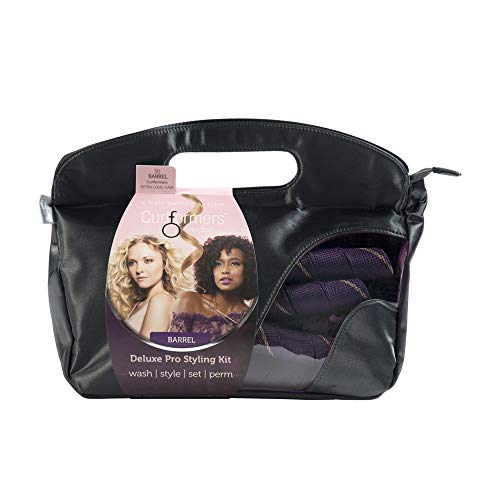 Heatless Hair Curlers Styling Kit by Curlformers • Deluxe Range • Barrel Curls Styling Kit For Extra Long Hair Up To 24