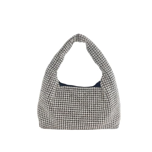 Pochette femme sac de soiree a paillettes argent chic pour ceremonie et mariage