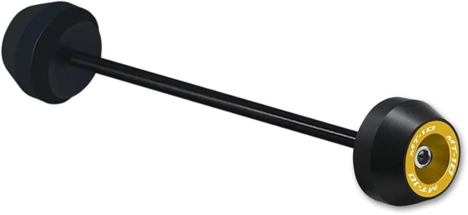 Motorcycle Wheel Protector Motorcycle Front Rear Wheel Fork Slider Axle Crash Protector Cap for Y-AMAHA FZ-10 2017 2018 2019-2024(Rear Red)