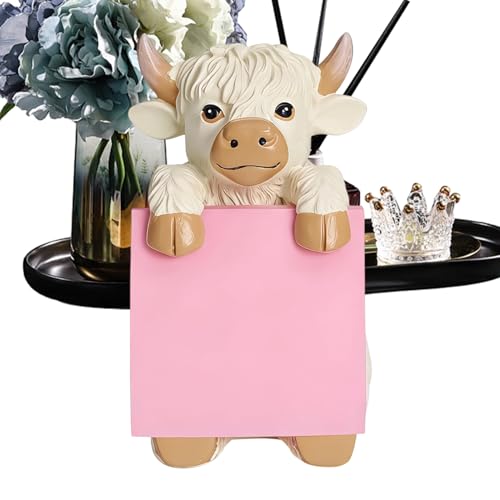 Porte-notes autocollants motif vache pour embellir votre studio